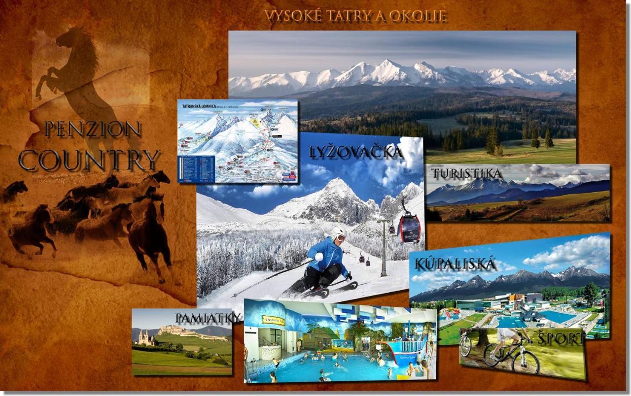 Penzion Country Stará Lesná Екстериор снимка